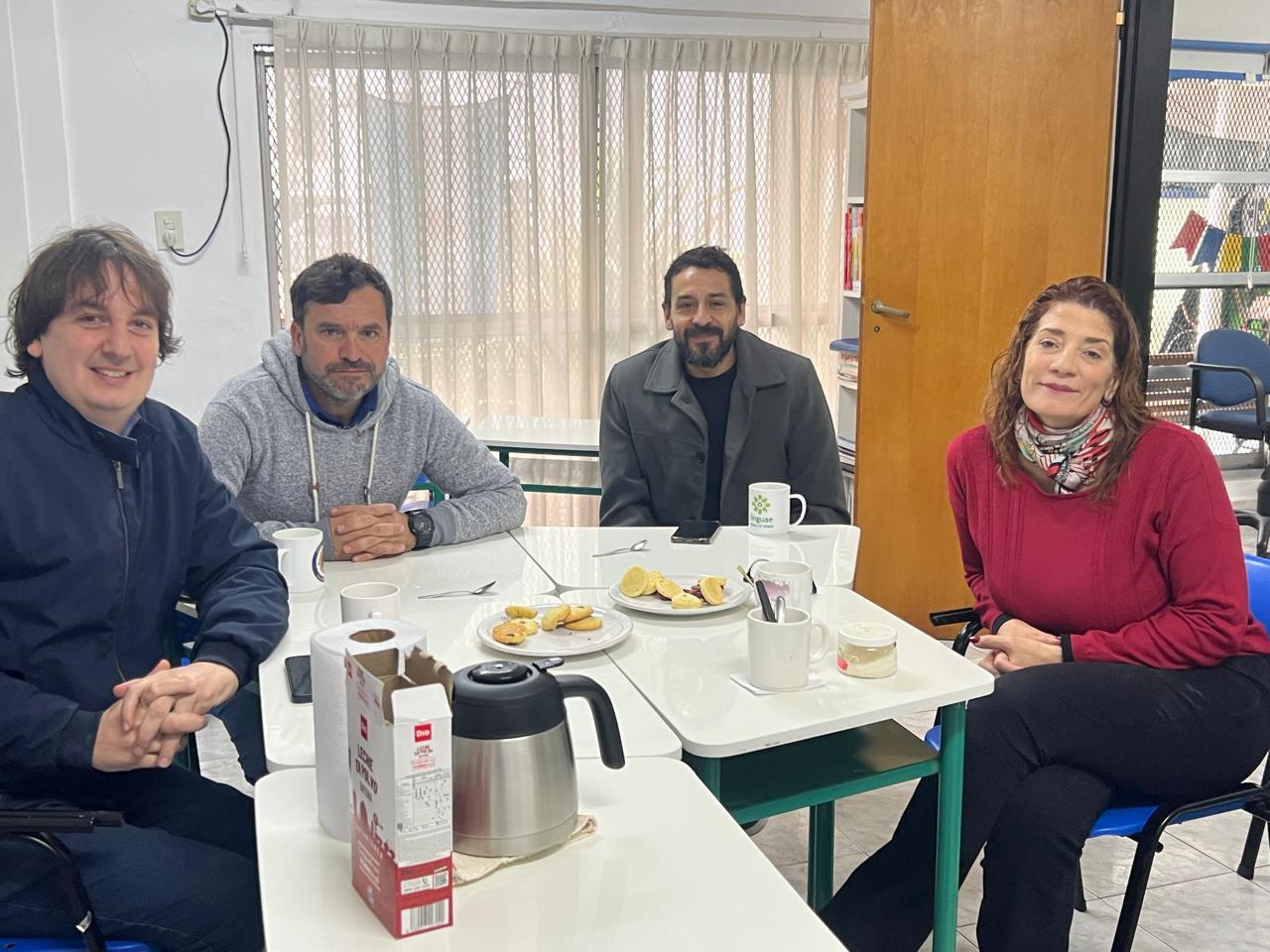 Reunion con el Secretario de Desarrollo Tecnológico y Social de la Universidad Nacional de General Sarmiento.